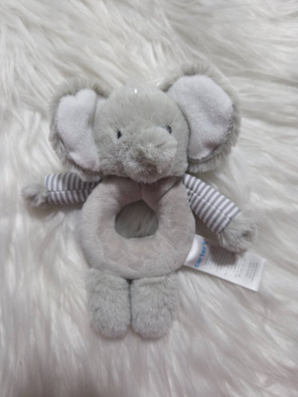 Carter's Elephant Baby Rattle